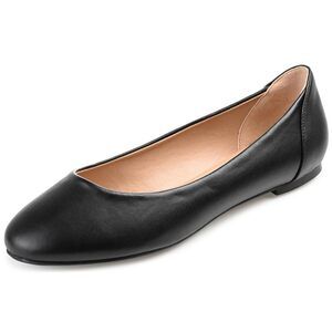 Journee Collection Kavn Narrow Width Slip On Round Toe Ballet 6.5 NW